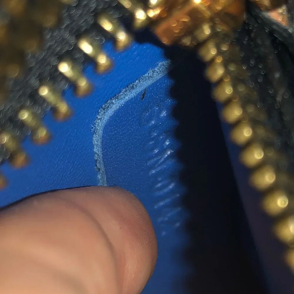 Authentic Celine Tricolor Luggage Bag Mini Leather - Picture 2 of 7